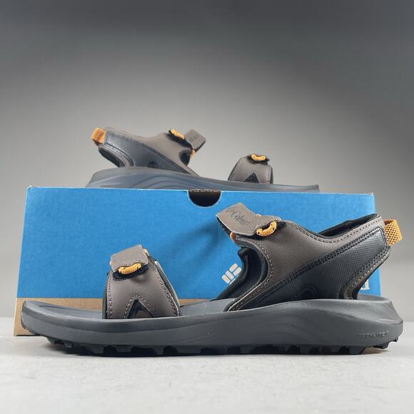 Columbia Trailstorm Men’s 9 Cordavan Black Slip On Strap Hook And Loop Sandals - Picture 1 of 8